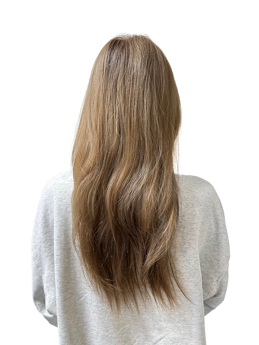 ブリーチしているヘアの変化