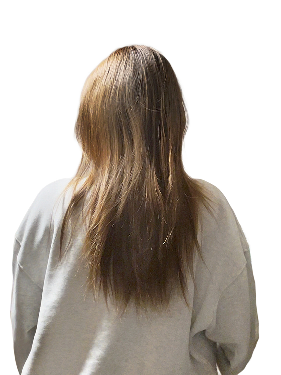 ブリーチしているヘアの変化