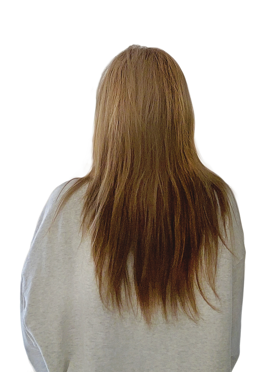 ブリーチしているヘアの変化