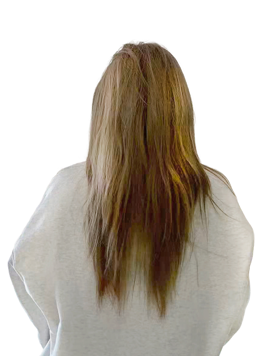 ブリーチしているヘアの変化